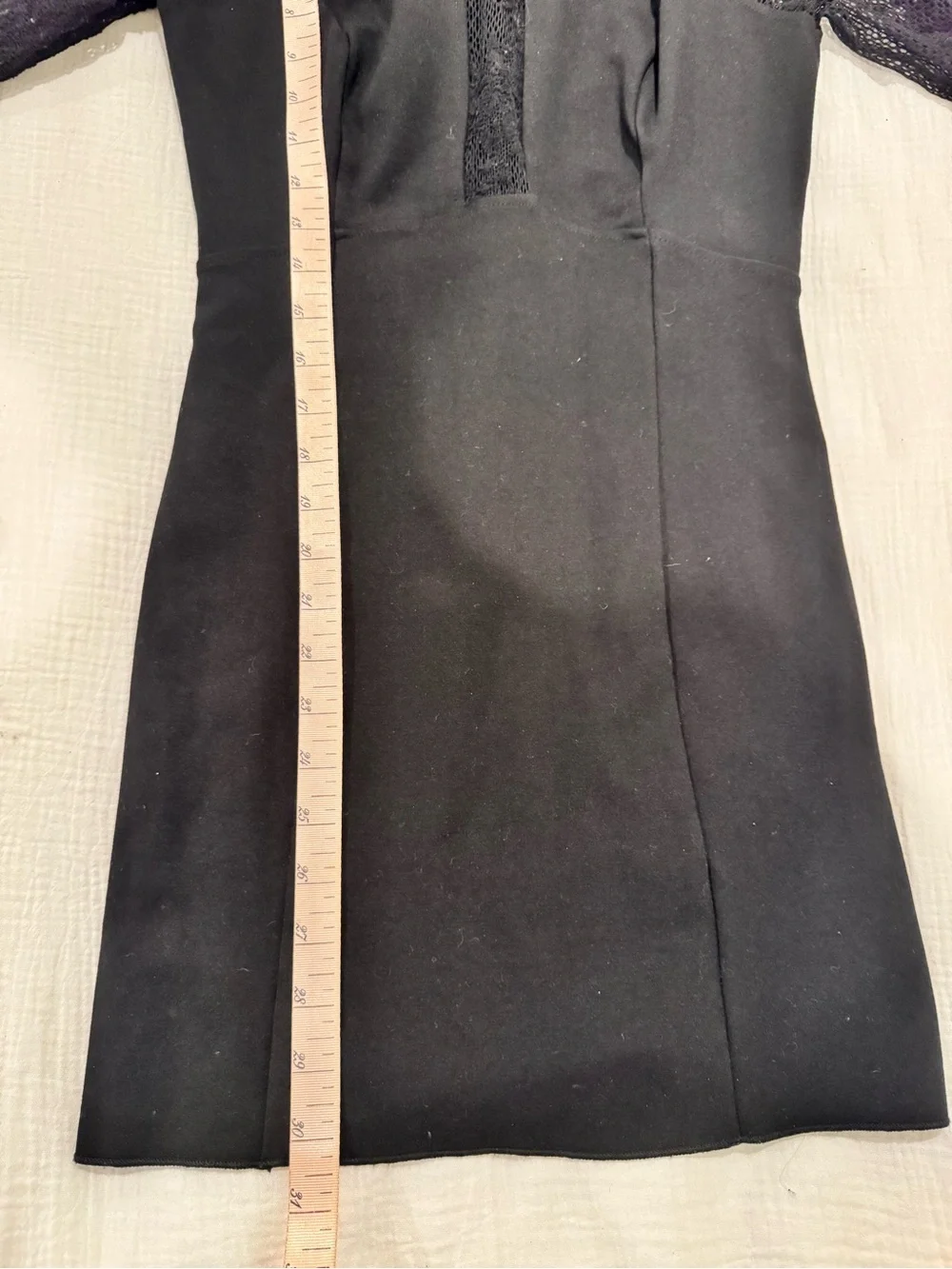 Free people It's Now or Never Mini Dress black sheer crochet bodycon